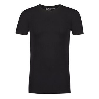 Ten Cate Heren Bamboe T-Shirt - Zwart